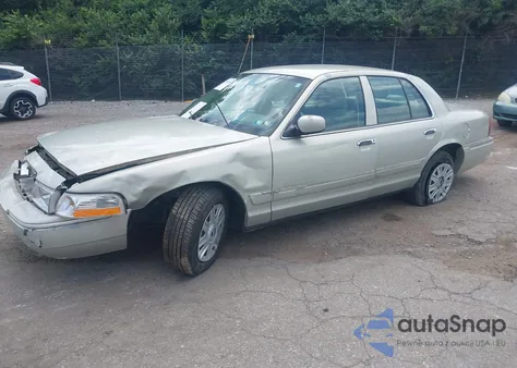 2004 Mercury Grand Marquis Gs из США, поврежденный, VIN 2MEFM74WX4X683434